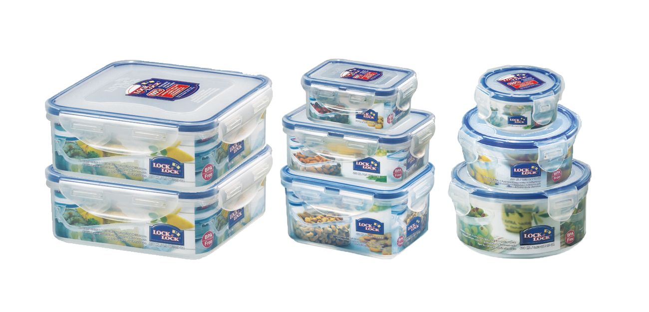 LocknLock Classic 8 Piece Set - Multi