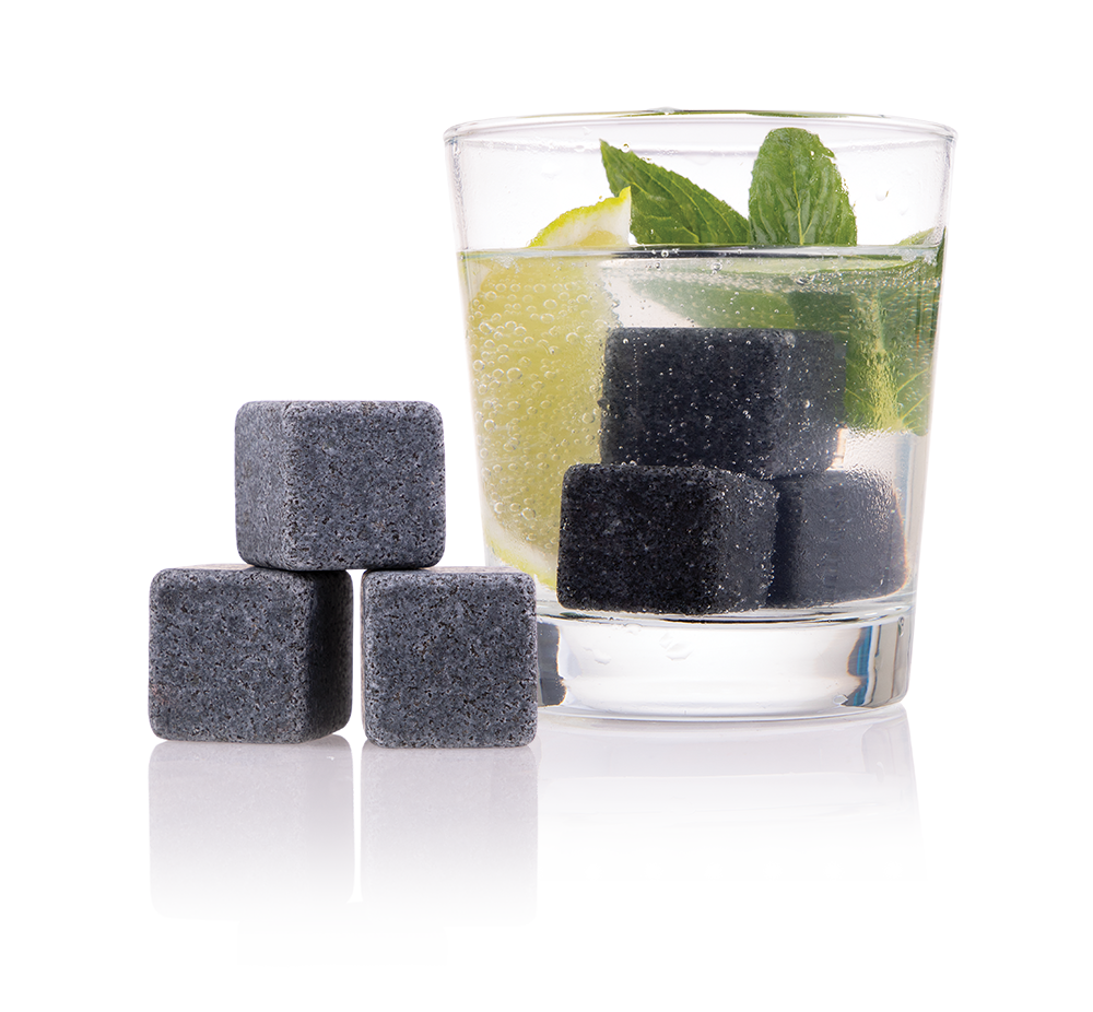 Bartender Gin Stones Set 6 W/ Bag