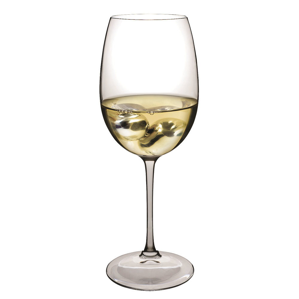 Bartender Stainless Steel Wine Pearls Set 4 W/ Bag