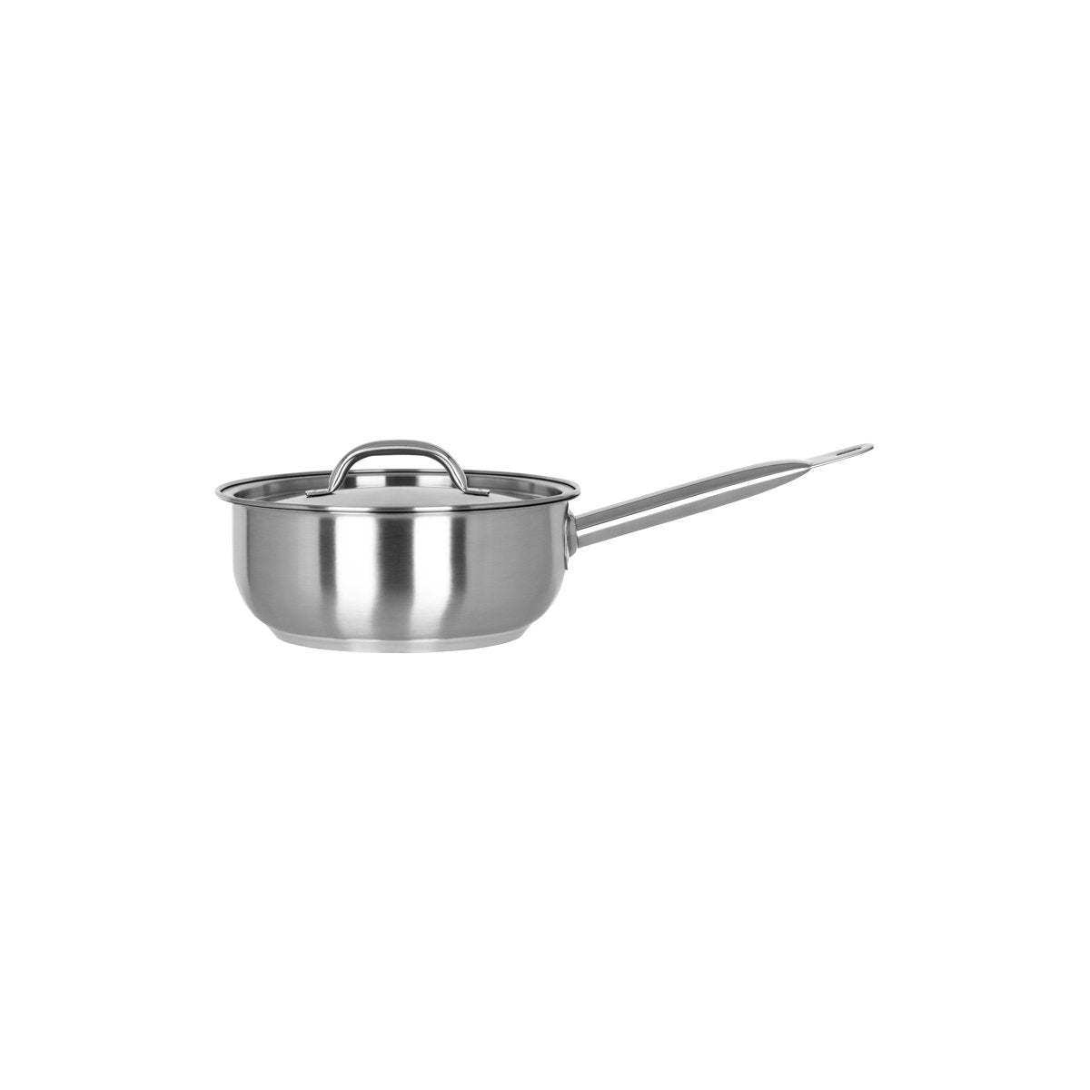 Chef Inox Elite Saute Pan with Lid 200x80mm (2.5L)