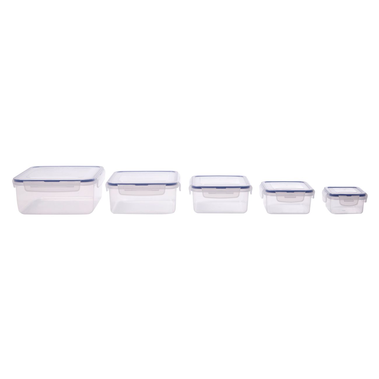LocknLock Classic 5 Piece Set - Square