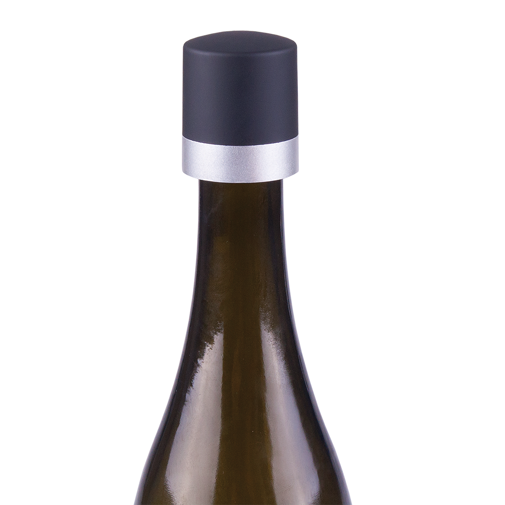 Bartender Twist-Lock Champagne Resealer - Silver