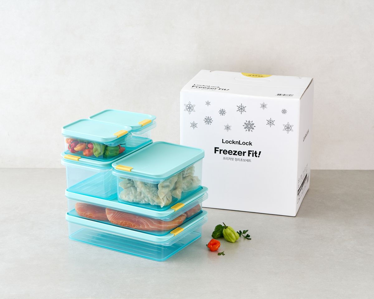 LocknLock Freezer Fit Container 6pc Starter Set