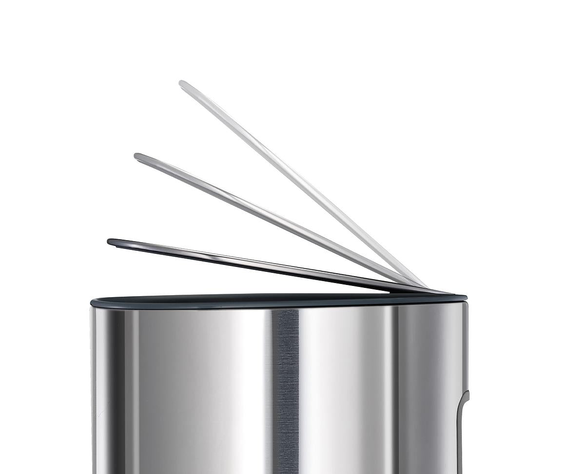 Joseph Joseph Easystore Luxe Stainless-Steel 5-Litre Pedal Bin With  Liner Storage