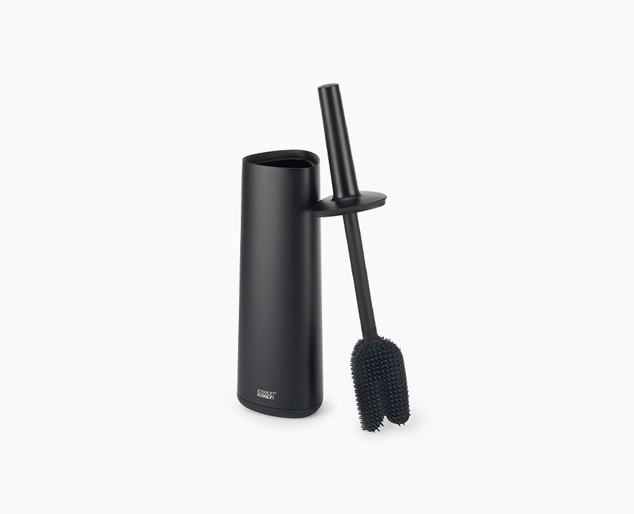 Joseph Joseph Flex 360 Advanced Toilet Brush With Matt Black Finish