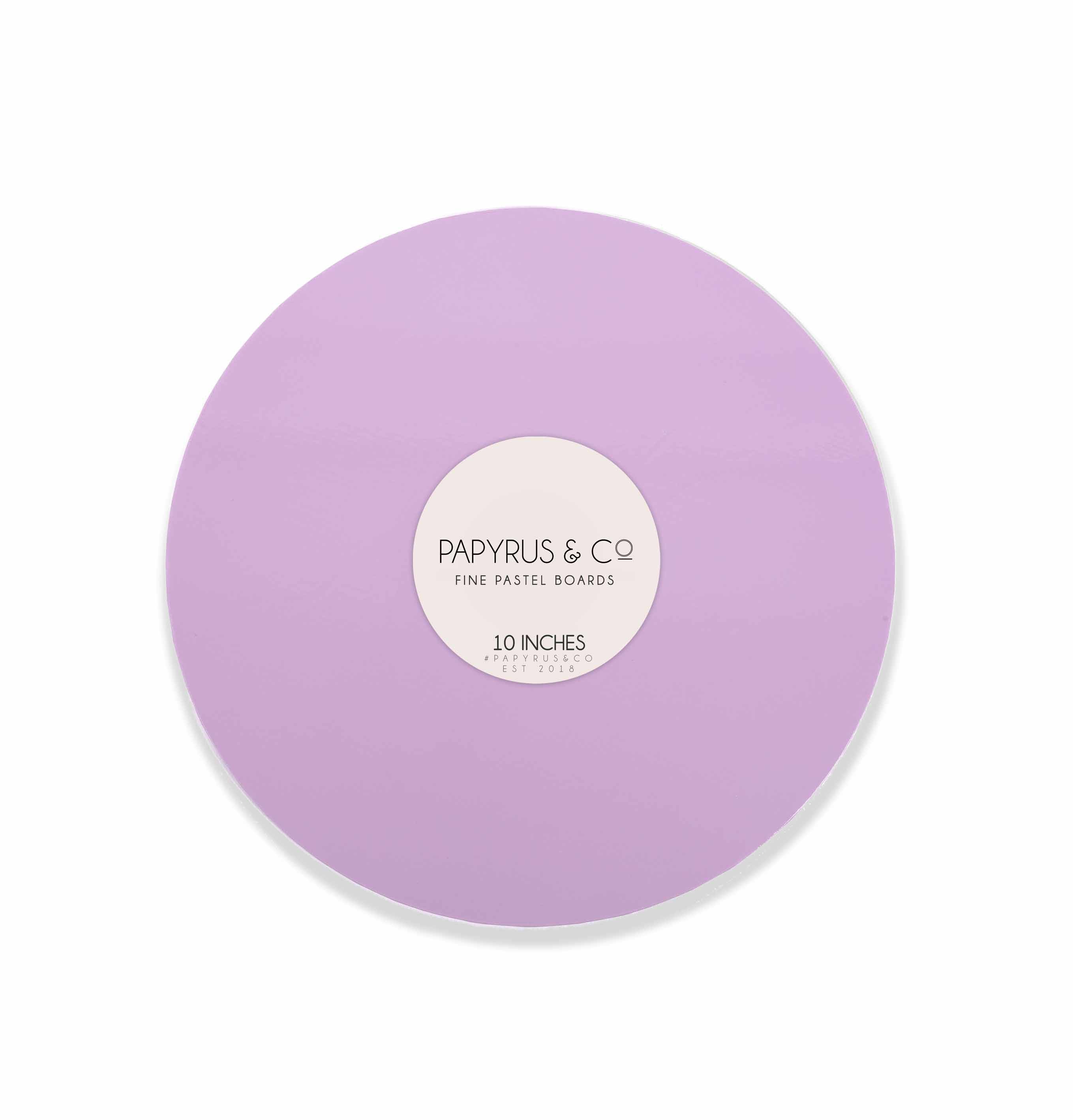 Papyrus Masonite Cake Board Round Pastel Lilac 10in