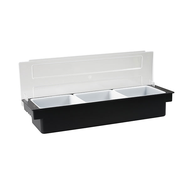 CaterRax Condiment Dispenser - 3 Compartment