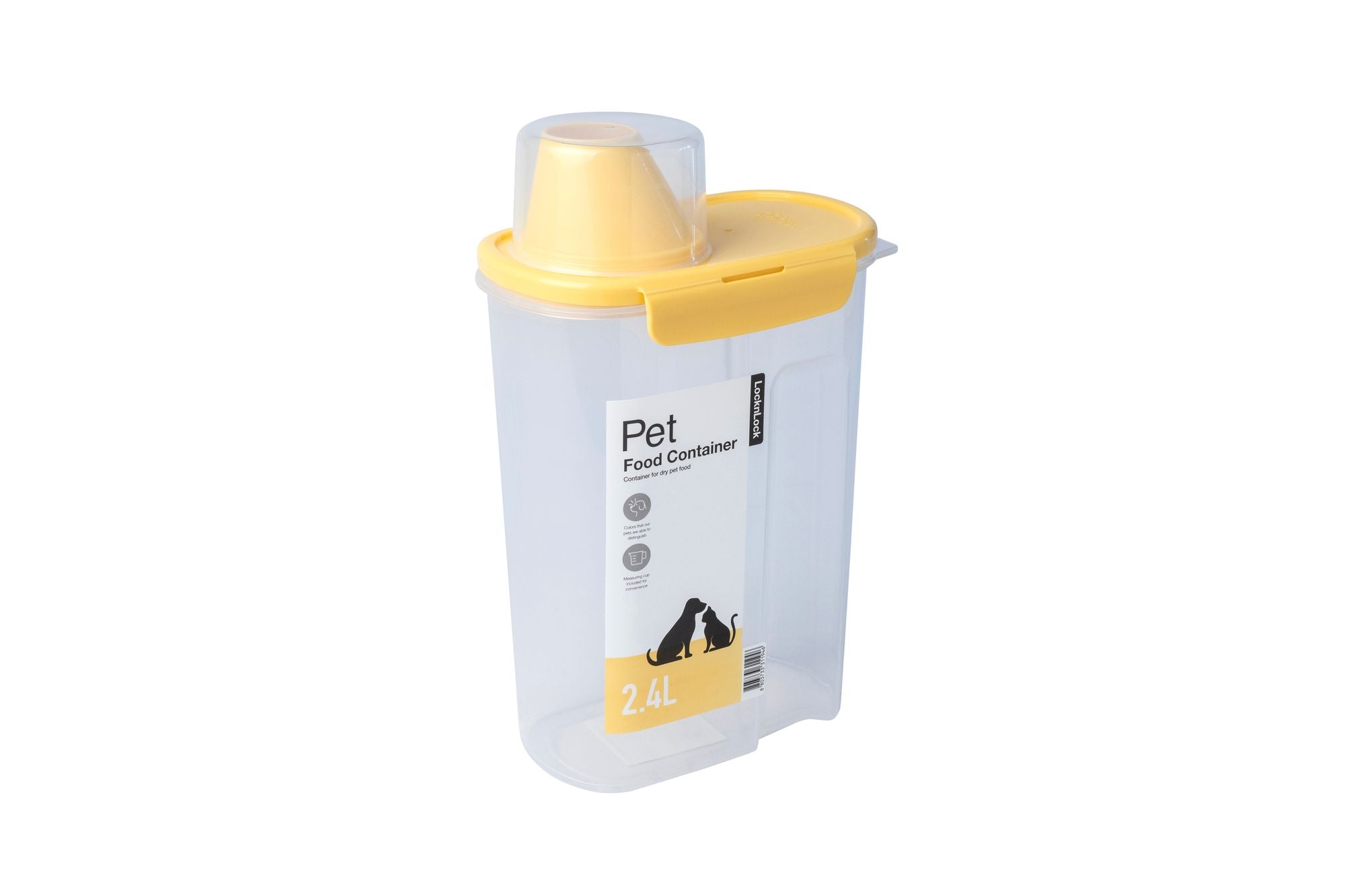 LocknLock Pet Food Storage W Easy Pour 2.4 Litre