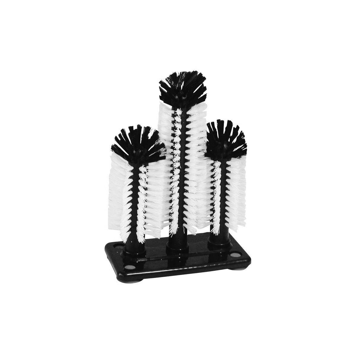 CaterRax Triple Glass Brush with Suction Cups (Tall)