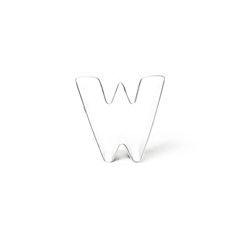 Bake Group Letter W Cookie Cutter