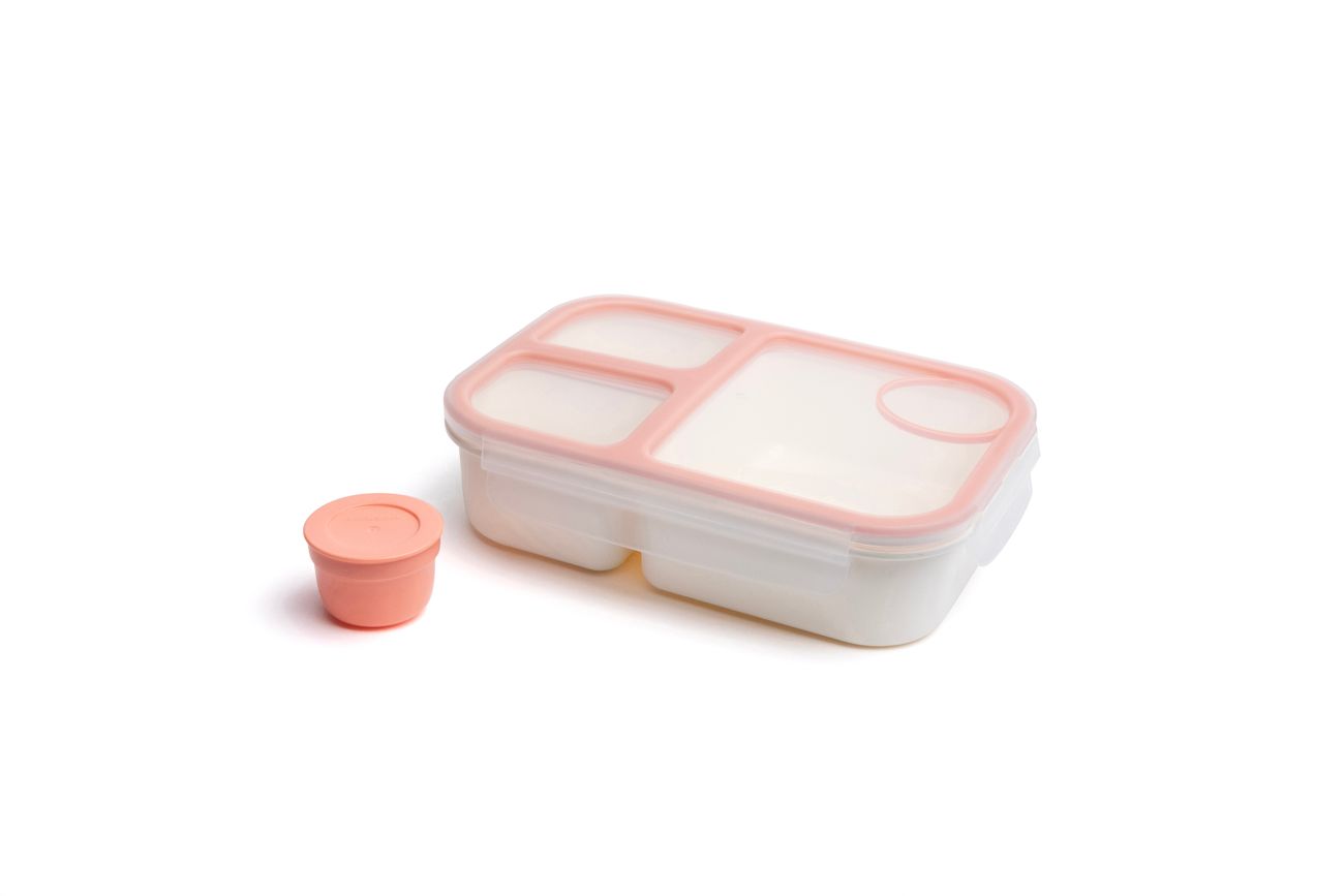 LocknLock To-Go Bento Box Pink 980ml