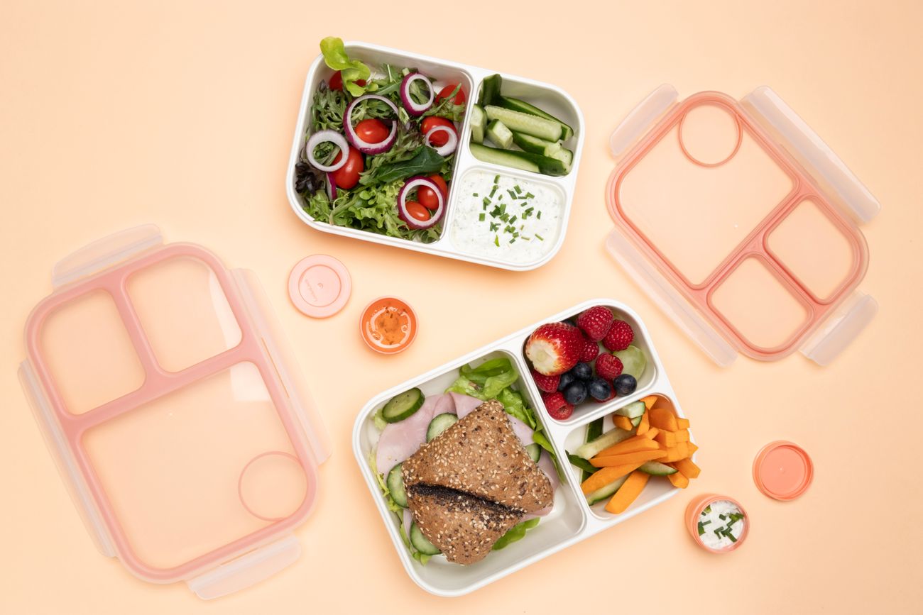 LocknLock To-Go Bento Box 1.5L – Pink