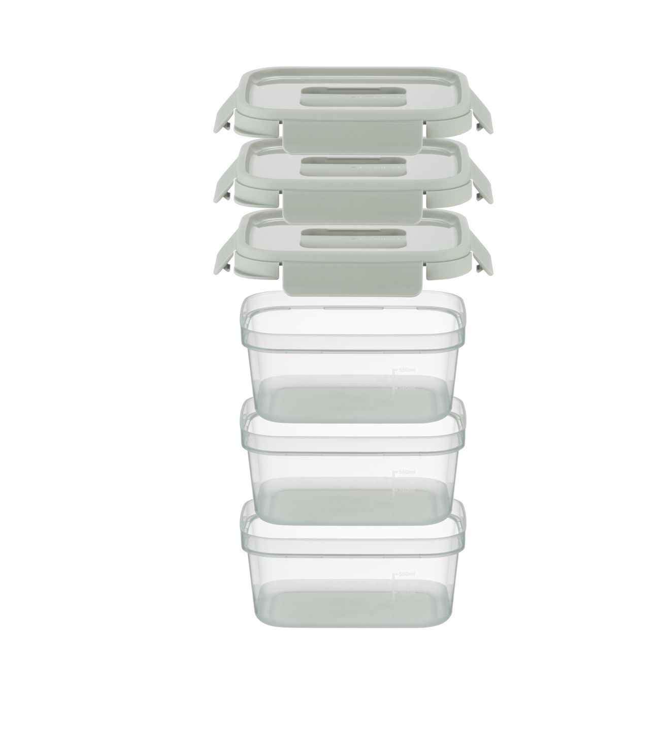 LocknLock Nestopia Food Container Set – 3 Piece (500ml)