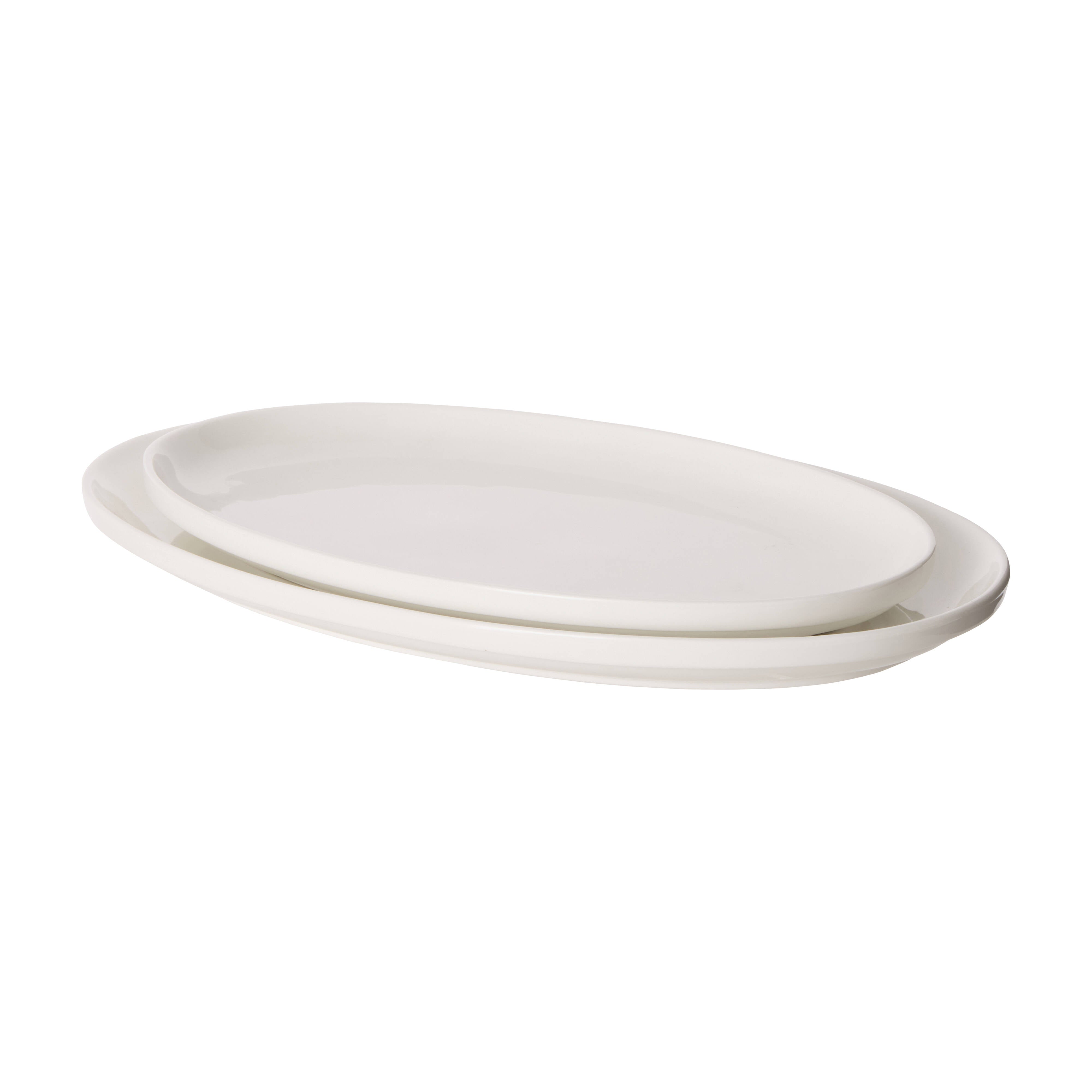 Davis & Waddell Portsea Oval Platter Large 41x27x3cm White
