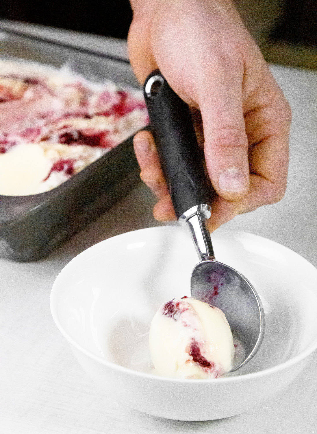 MasterCraft Stainless Steel Ice Cream Scoop