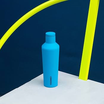 Corkcicle Canteen Neon Blue 16oz 473ml