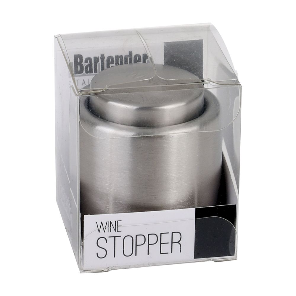 Bartender Stainless Steel Wine Stopper