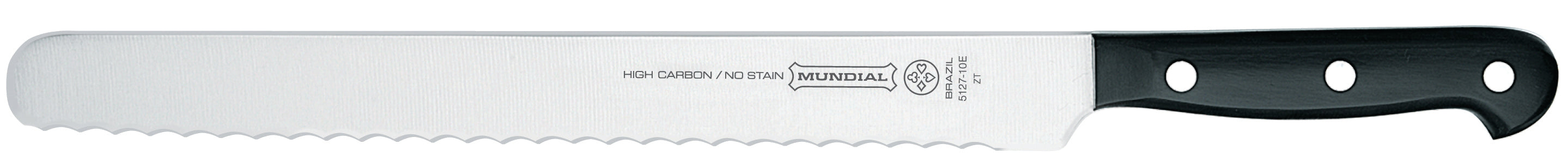 Mundial Classic Ham Slicer Serrated - 26cm
