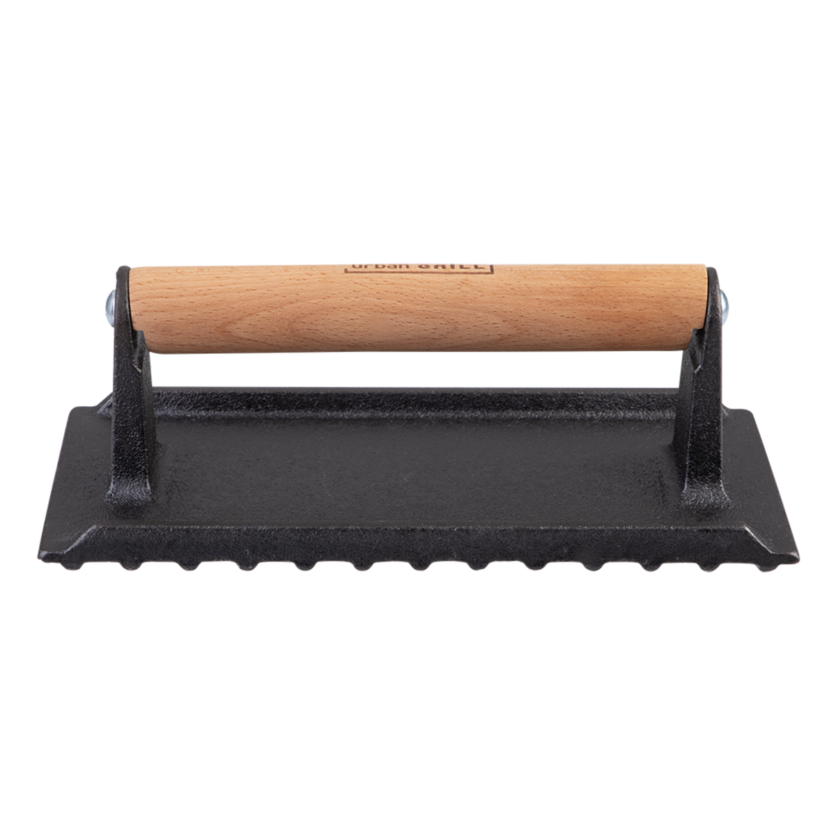 Urban Grill Cast Iron Grill Press 20.5 x 10.5cm Rectangle