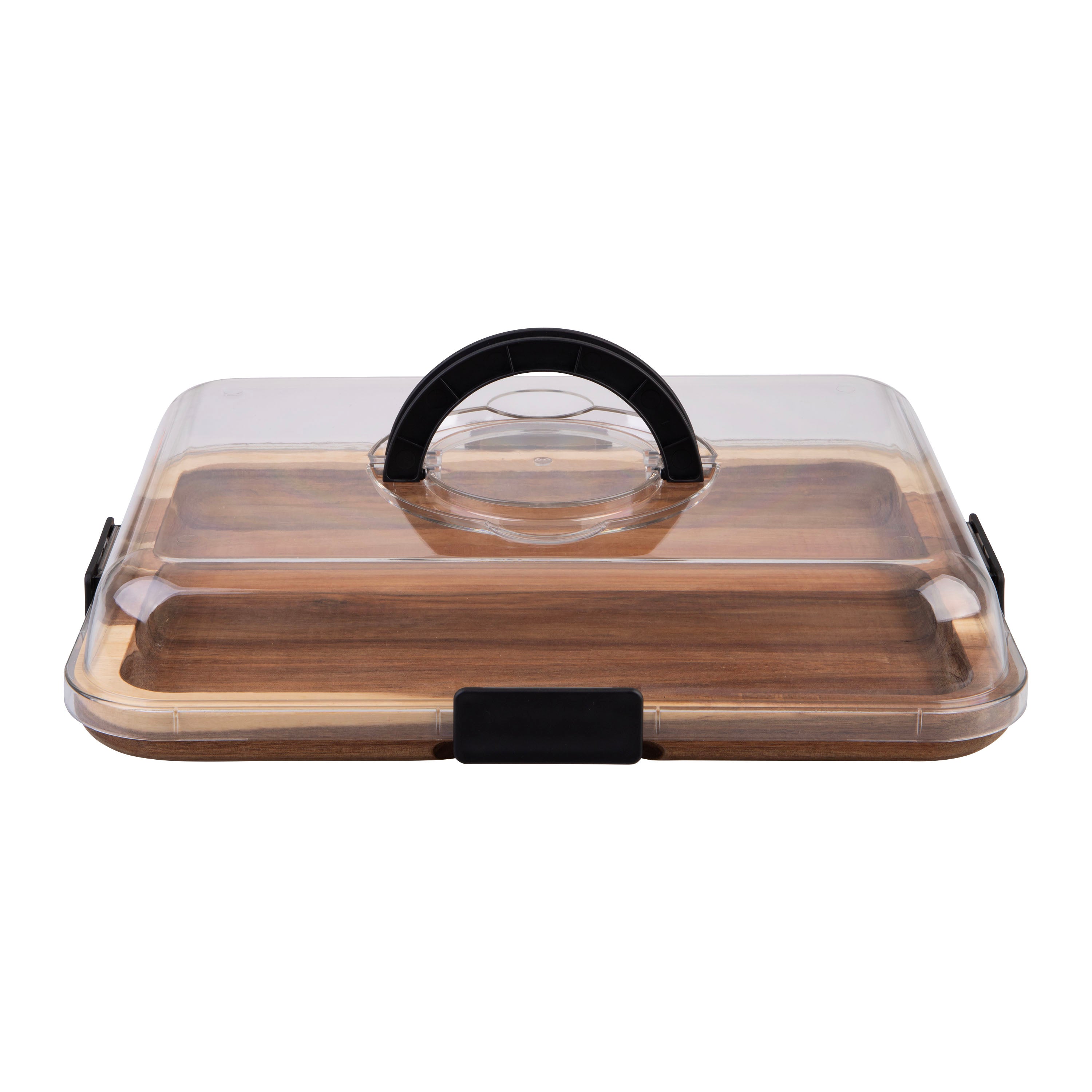 Alfresco Lane Acacia Grazing Platter with Lid 36 x 28.5cm