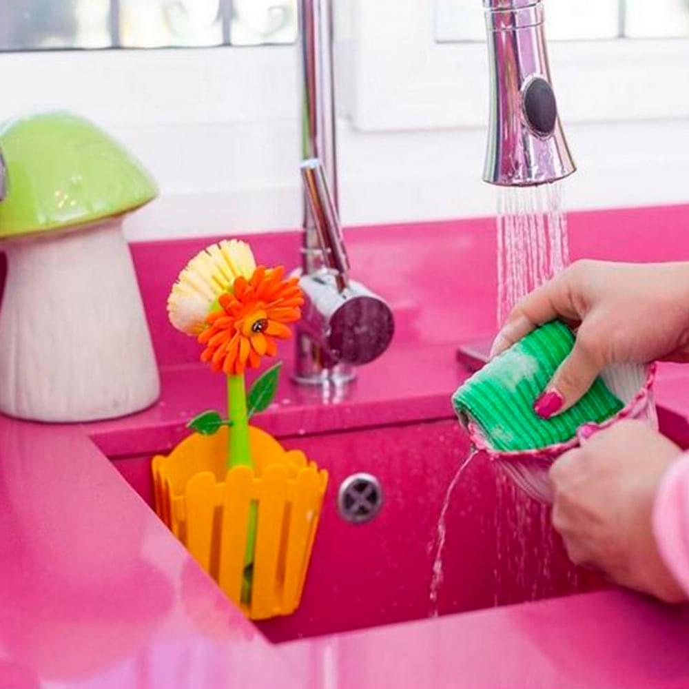 Vigar Flower Power 3pc Sink Caddy Set