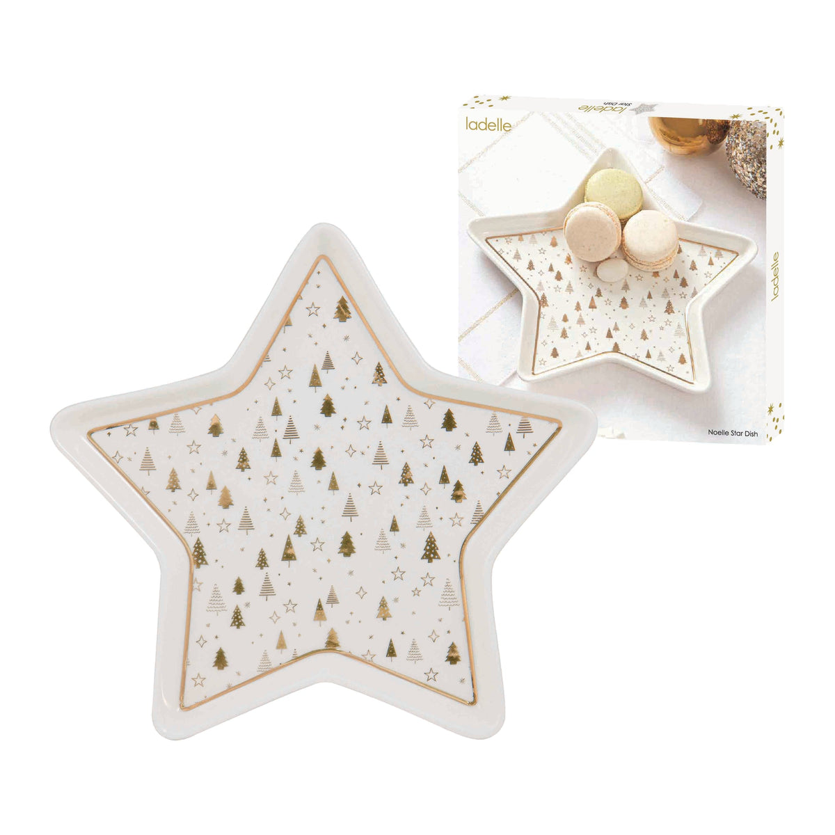 Ladelle Noelle Star Dish