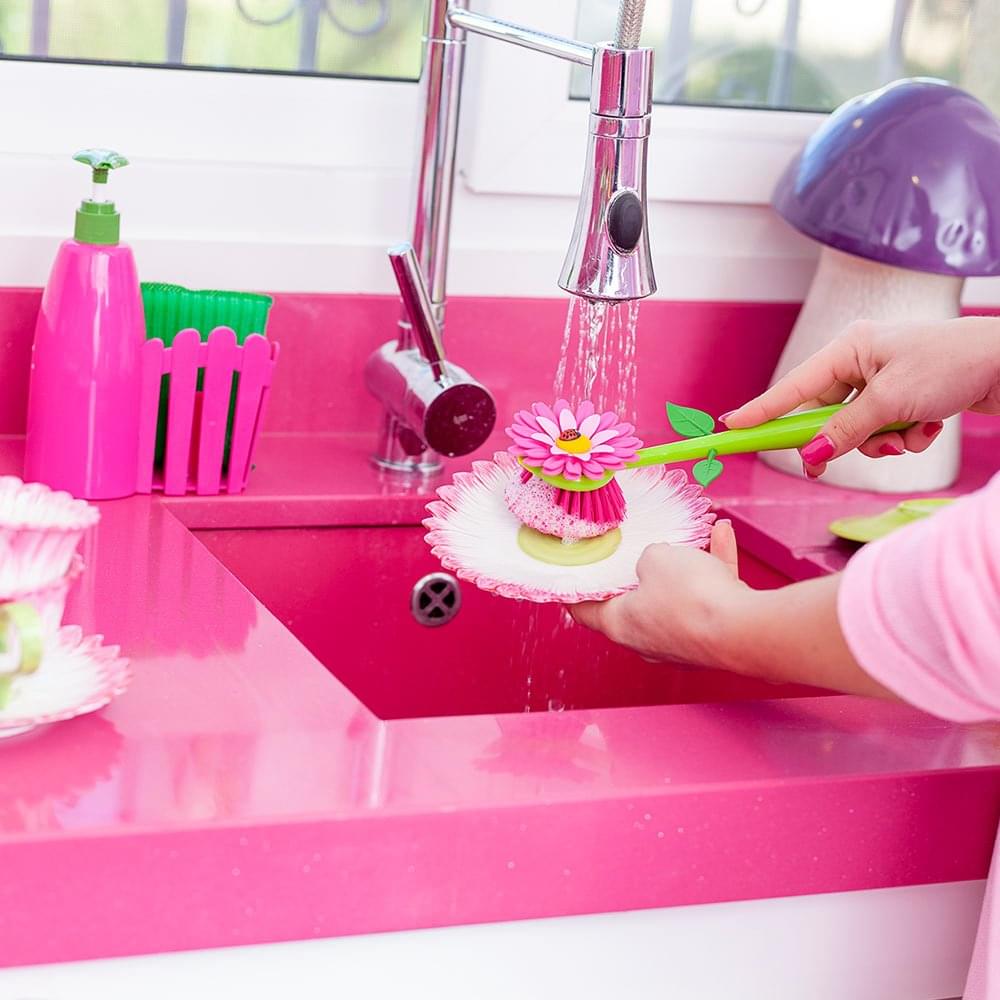 Vigar Flower Power 3pc Sink Caddy Set + Dispenser