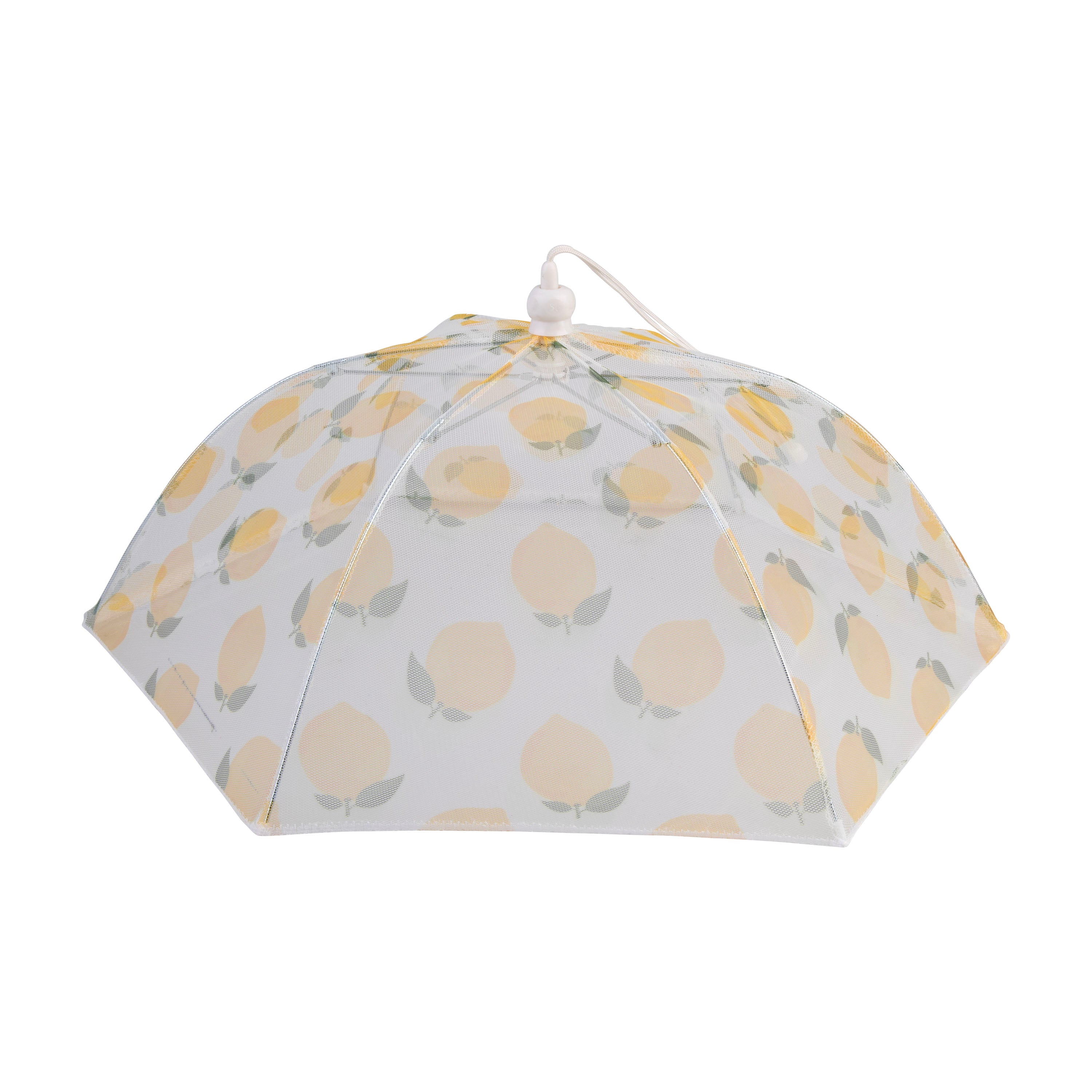 Alfresco Lane Nylon Net Food Cover – Round, 40cm, Lemon