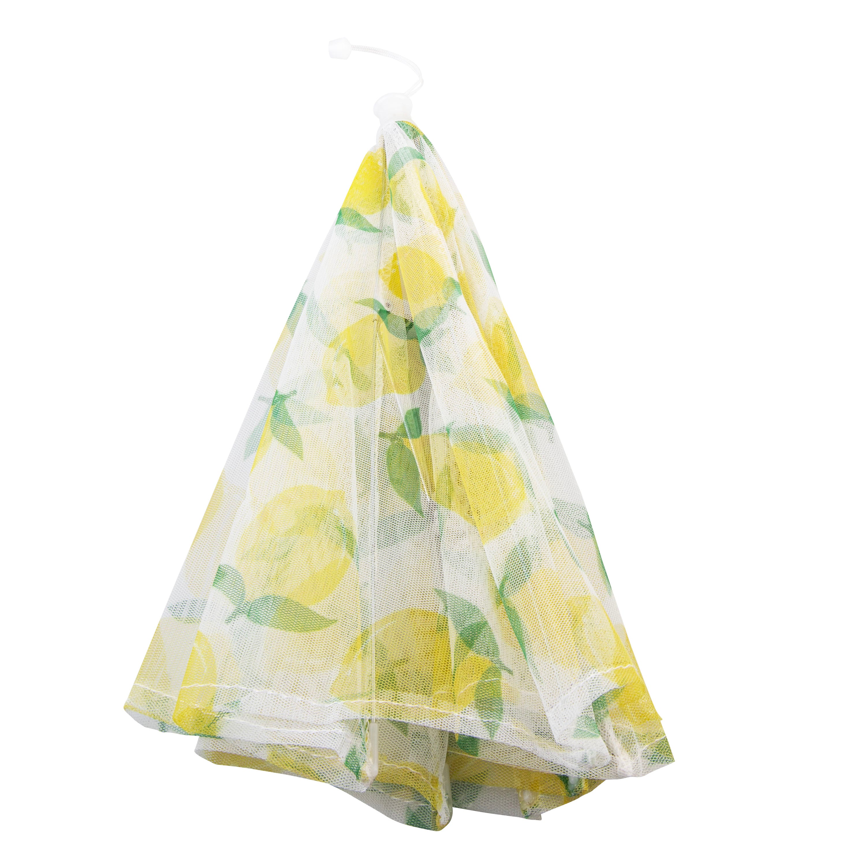 Alfresco Lane Nylon Net Food Cover – Round, 40cm, Lemon