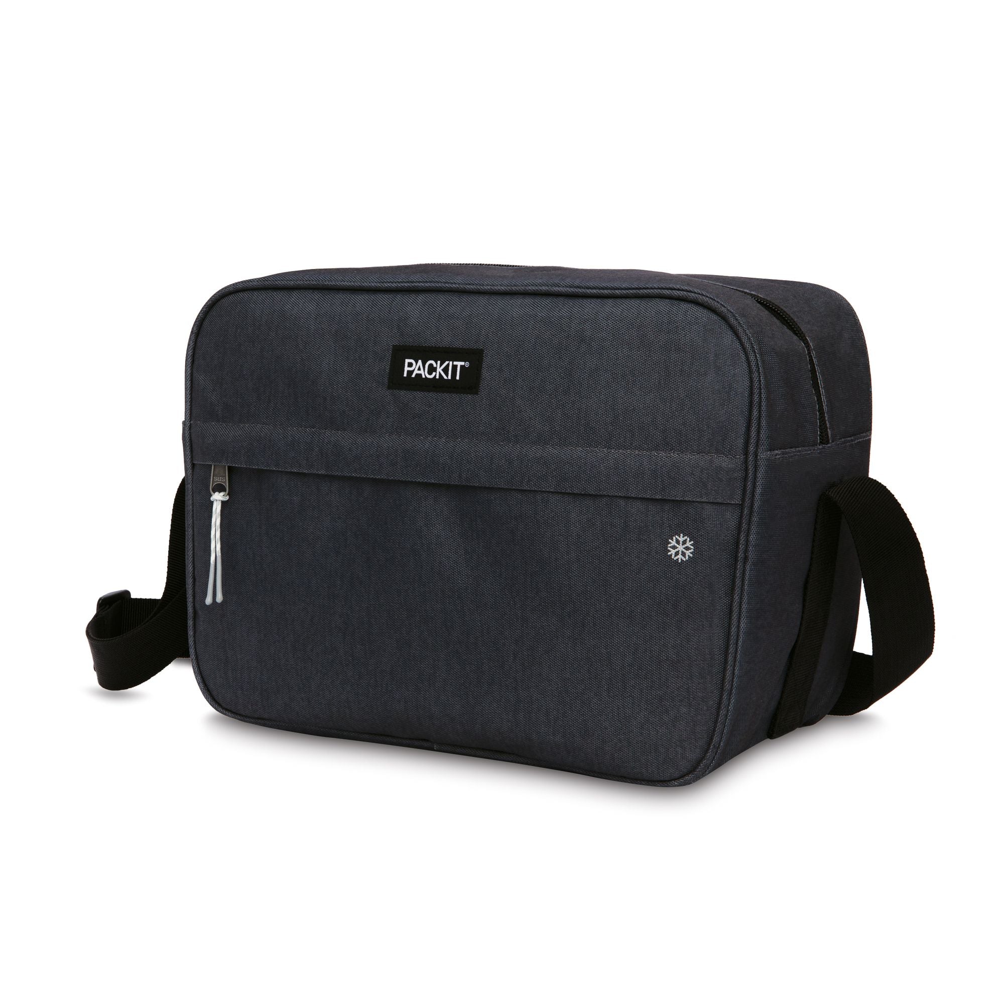 PackIt Freezable Zuma Lunch Bag - Charcoal
