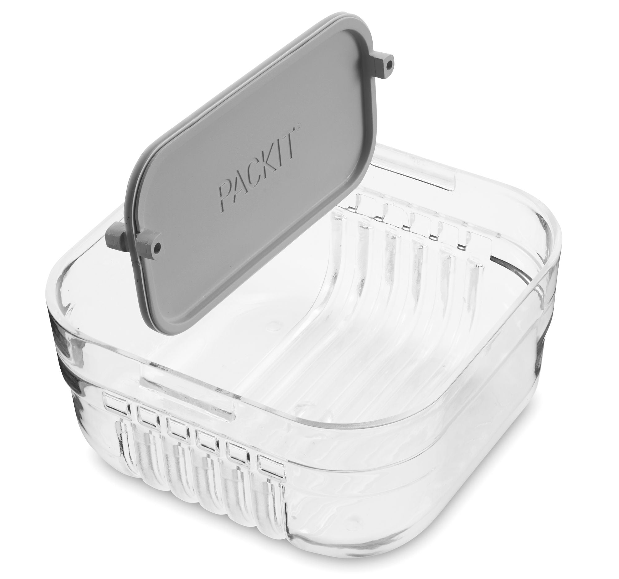 PackIt Mod Snack Bento - Steel Gray