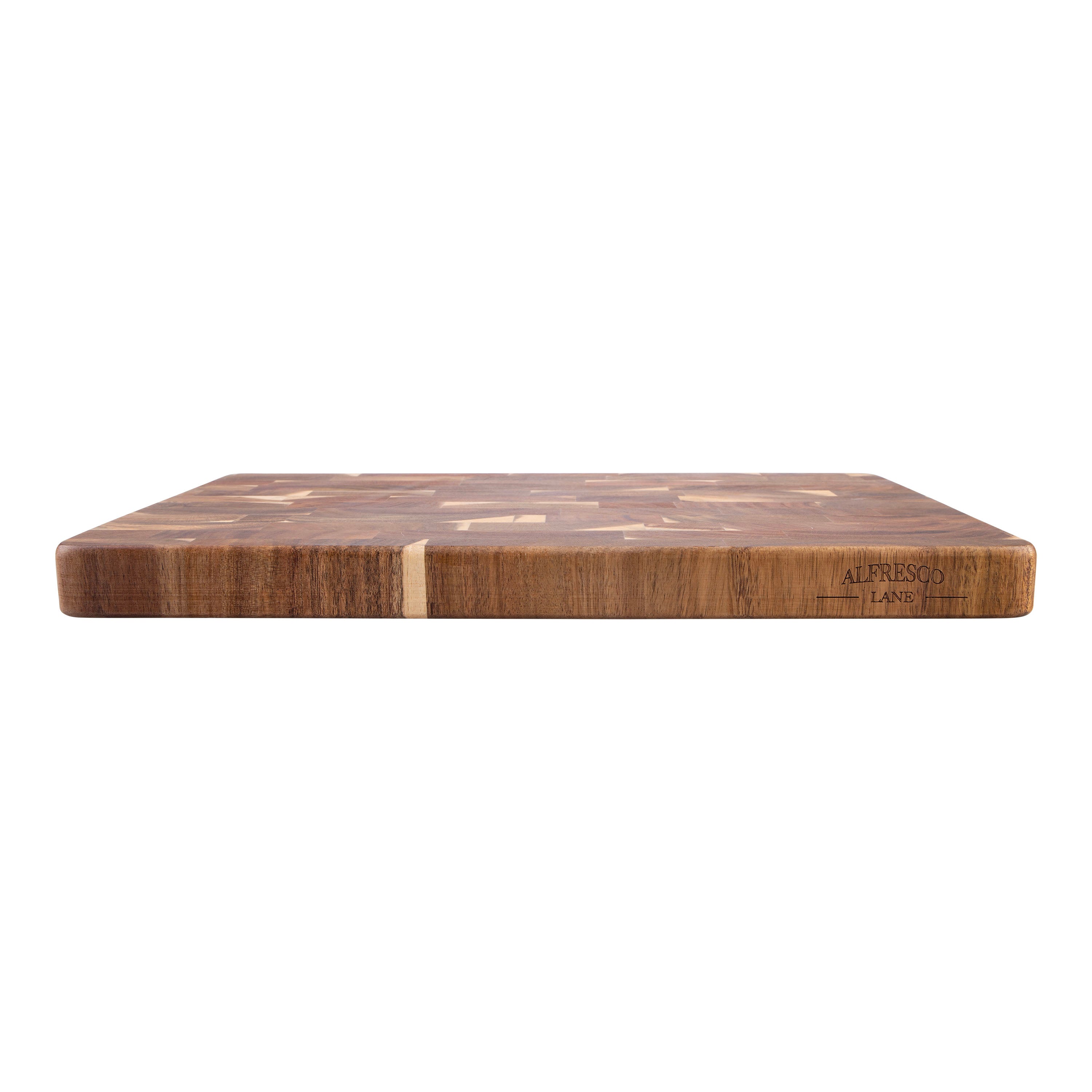 Alfresco Lane Acacia End Grain Cutting Board 40 x 30 x 3cm