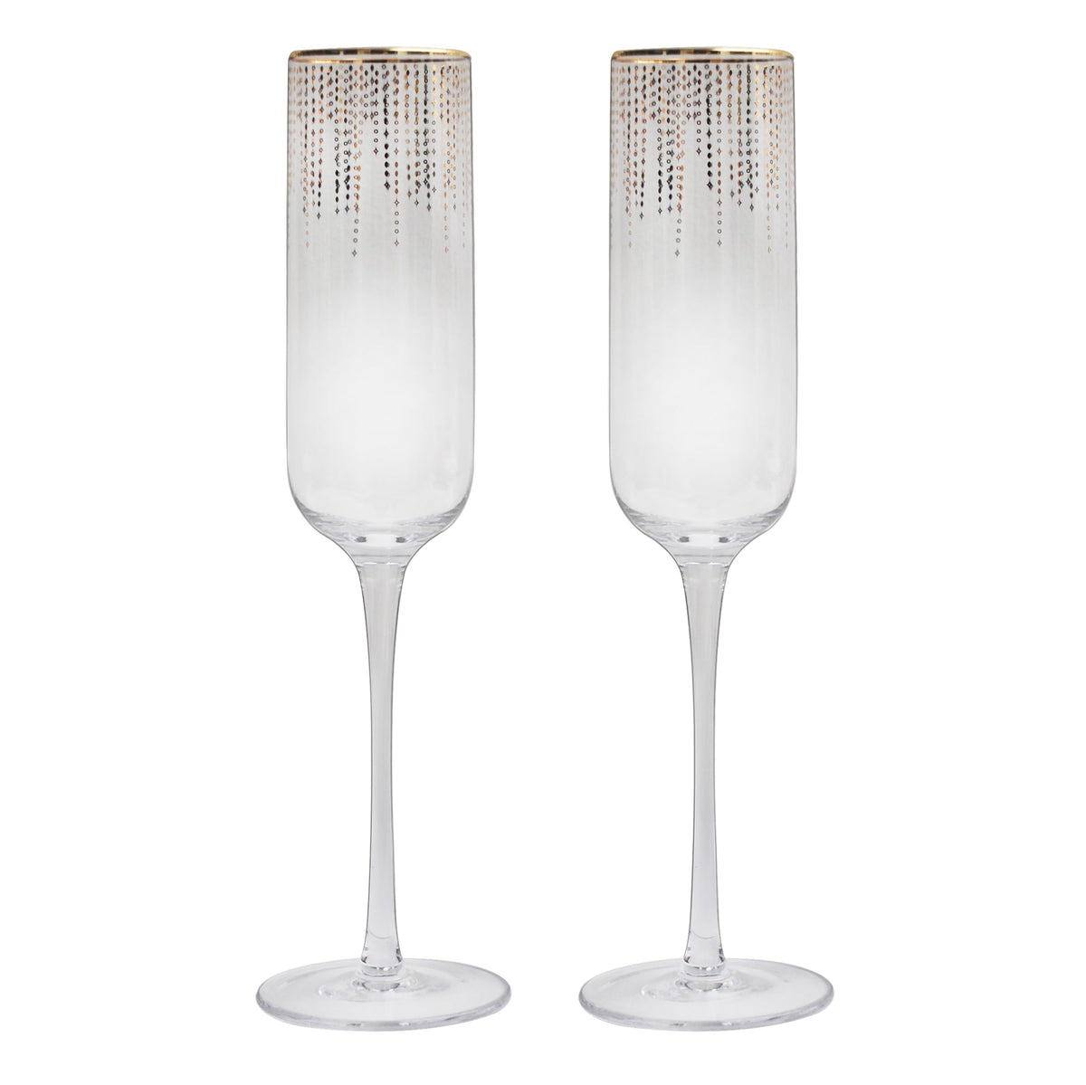 Ladelle Twinkle 2pk Champagne Glass
