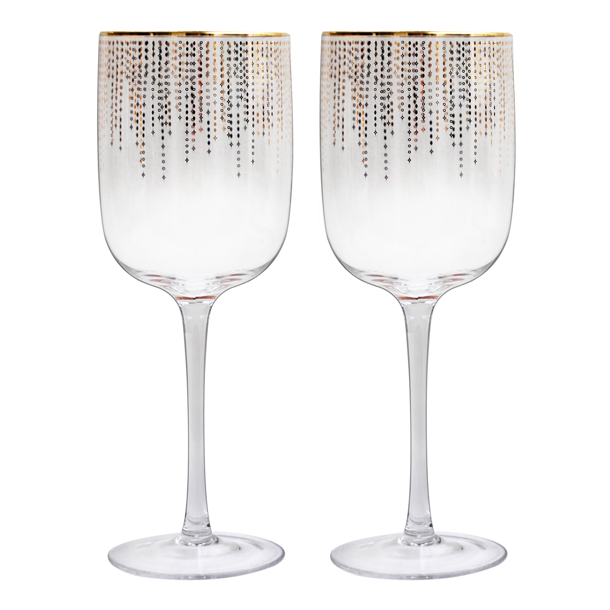 Ladelle Twinkle 2pk Wine Glass
