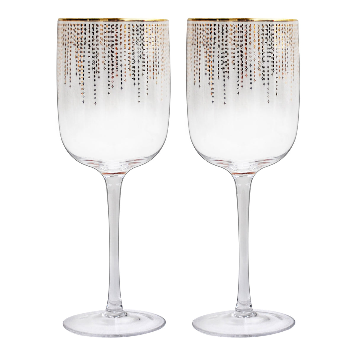 Ladelle Twinkle 2pk Wine Glass