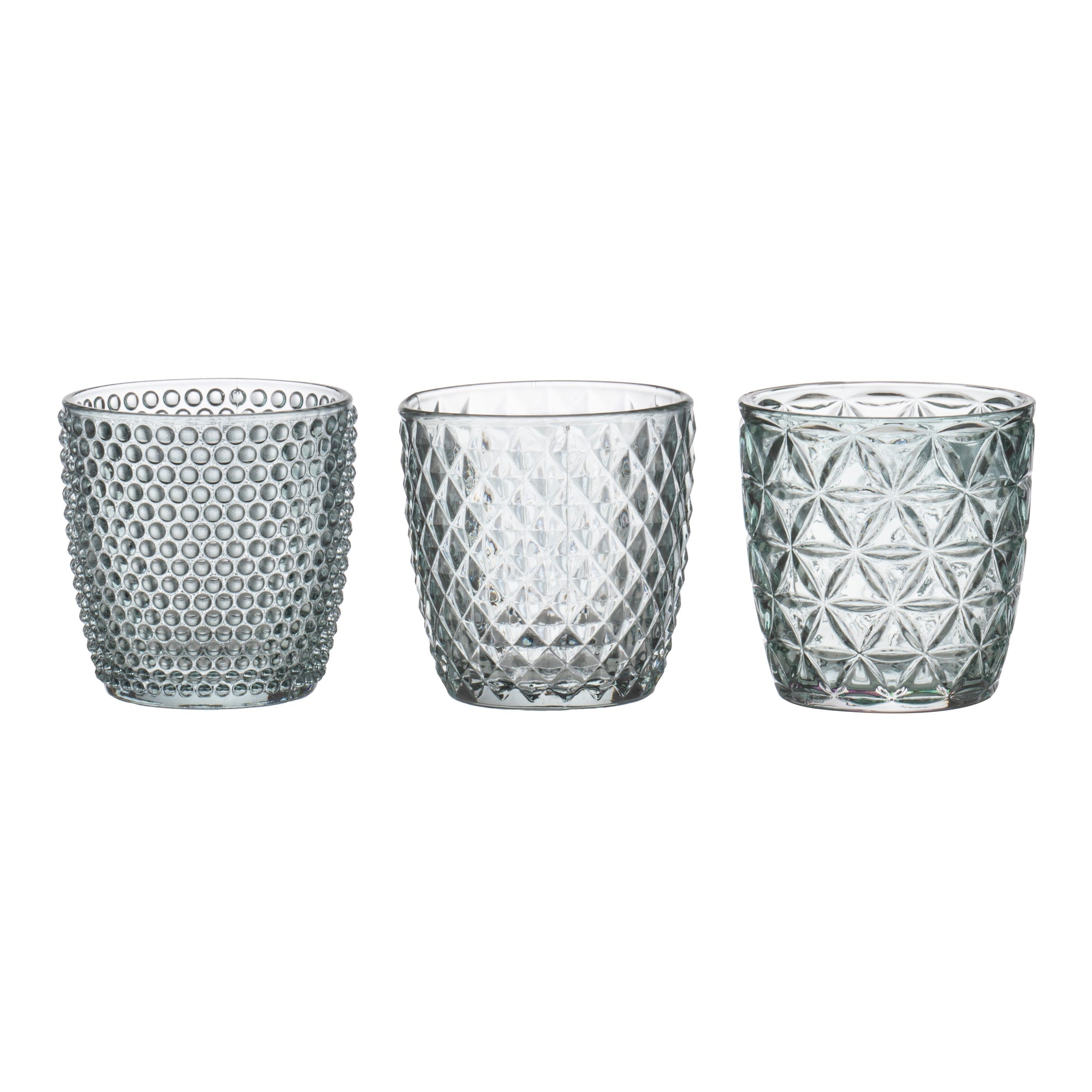 Ladelle Twinkle 3pk Jadeite Tealight