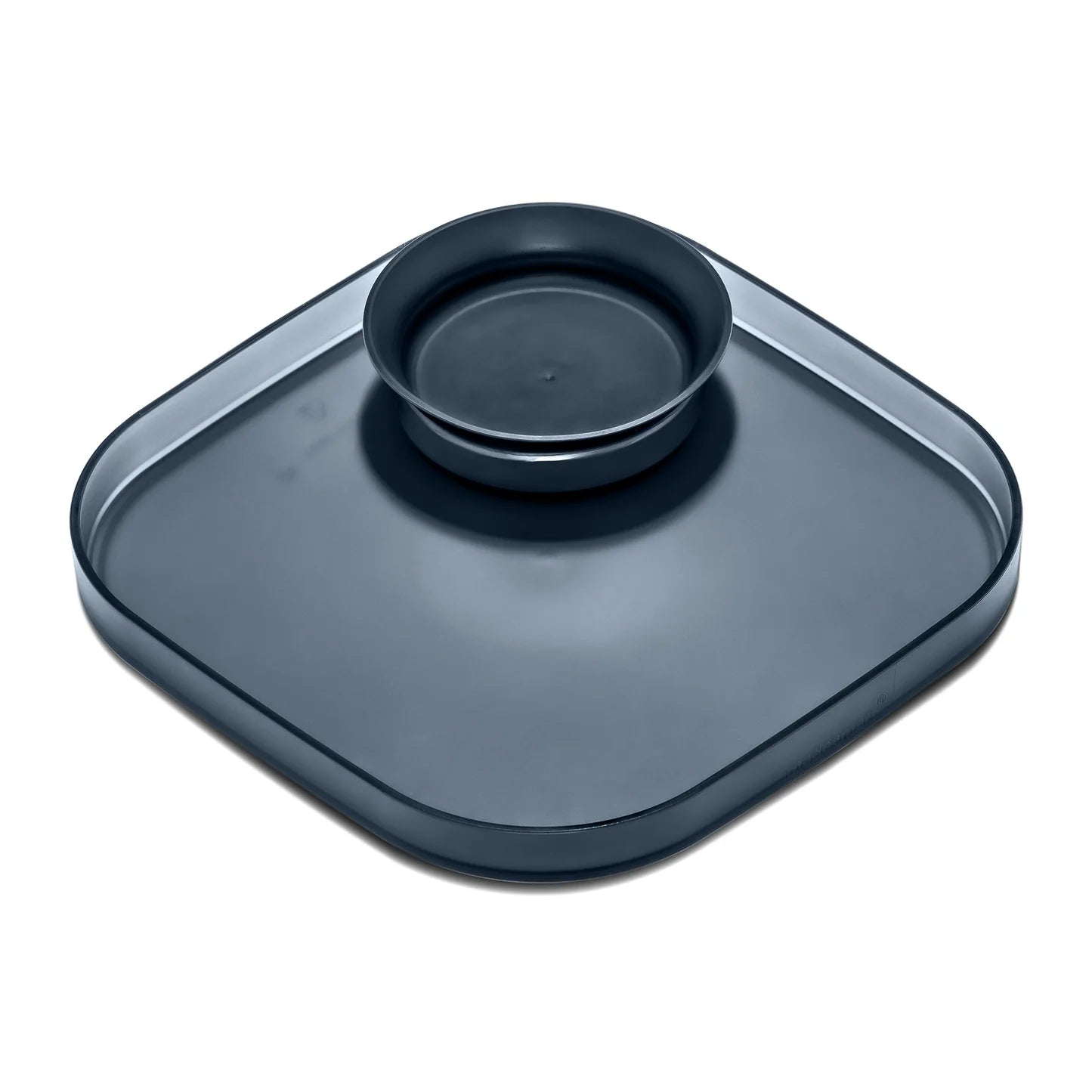 Madesmart Dipware Dinner Plate with Bowl - Midnight Blue
