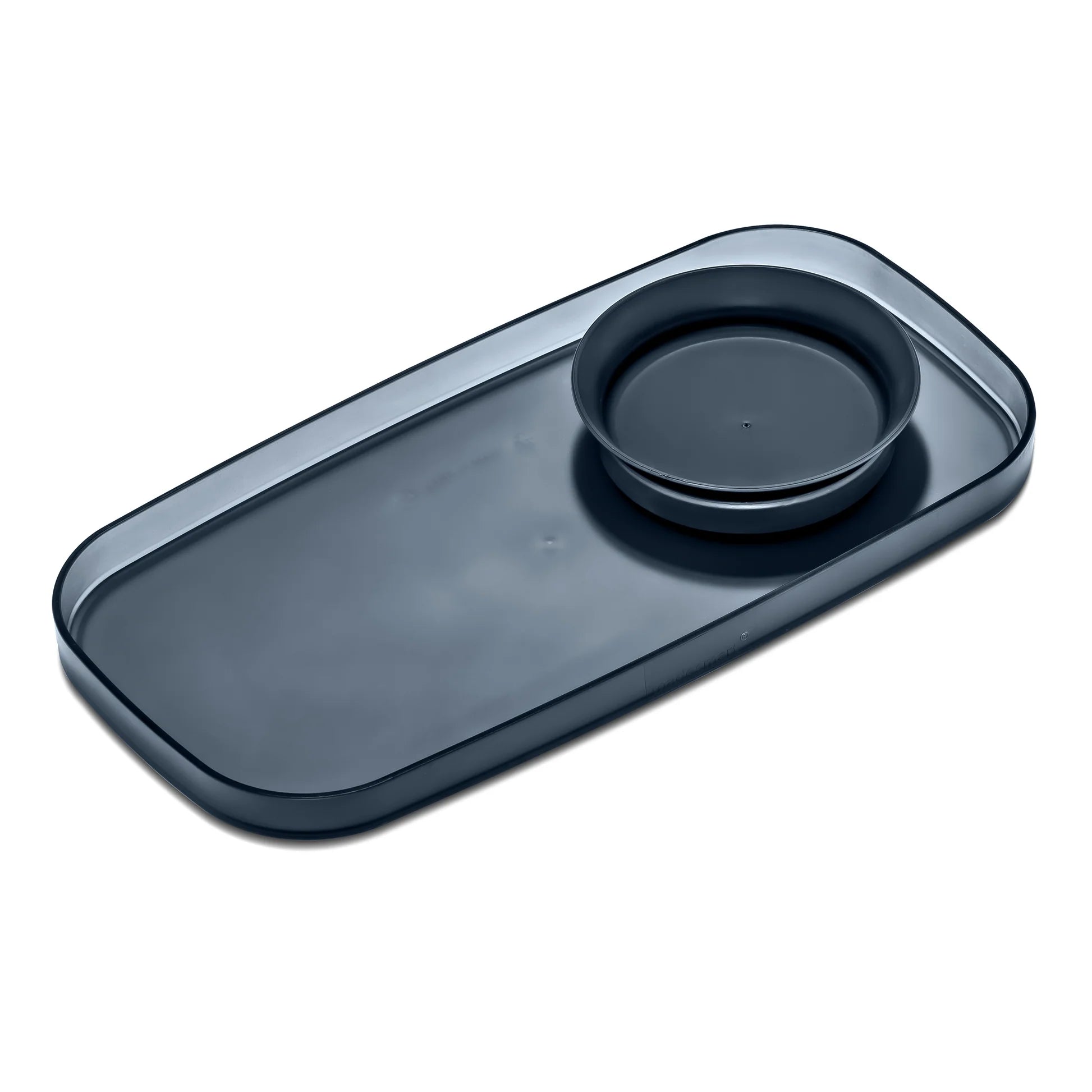 Madesmart Dipware Appetiser Tray ith Bowl - Midnight Blue