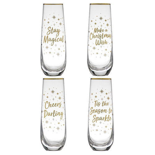 Ladelle Starry Stemless Champagne Glass
