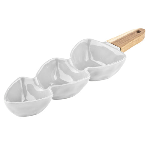 Ladelle Candy White Christmas Serve Stick