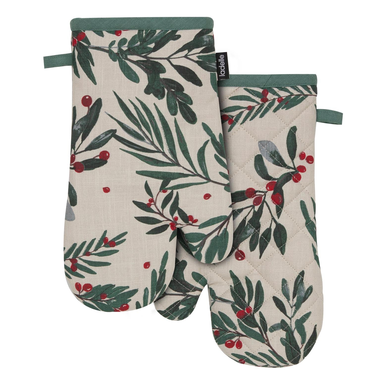 Ladelle Garland 2pk Oven Mitt