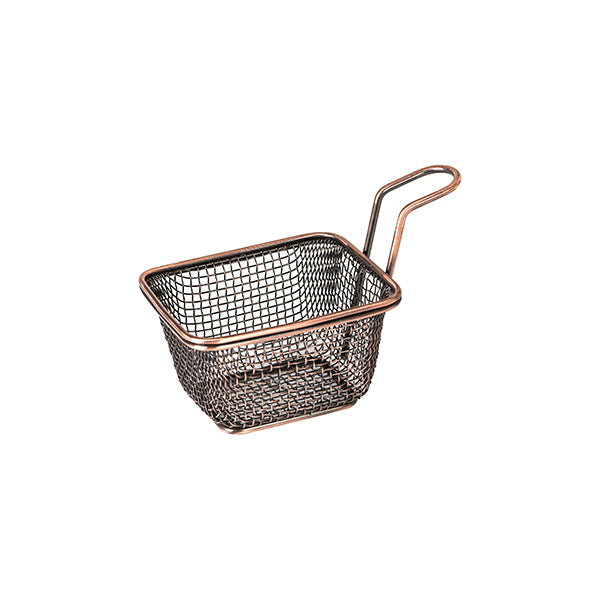 Moda Brooklyn Rectangular Service Basket - Antique Copper (100x90x60mm)