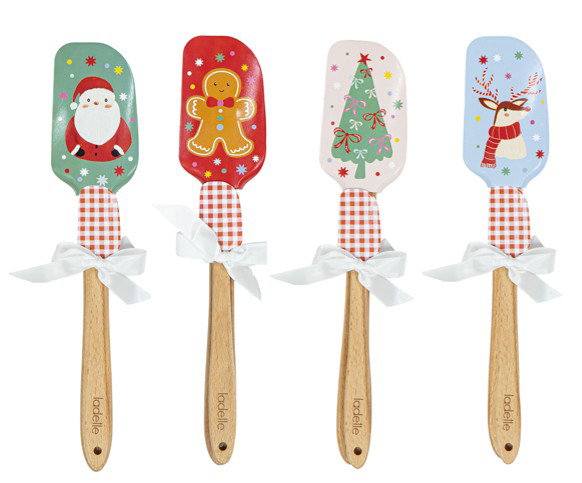 Ladelle Fa La La Assorted Spatula Set