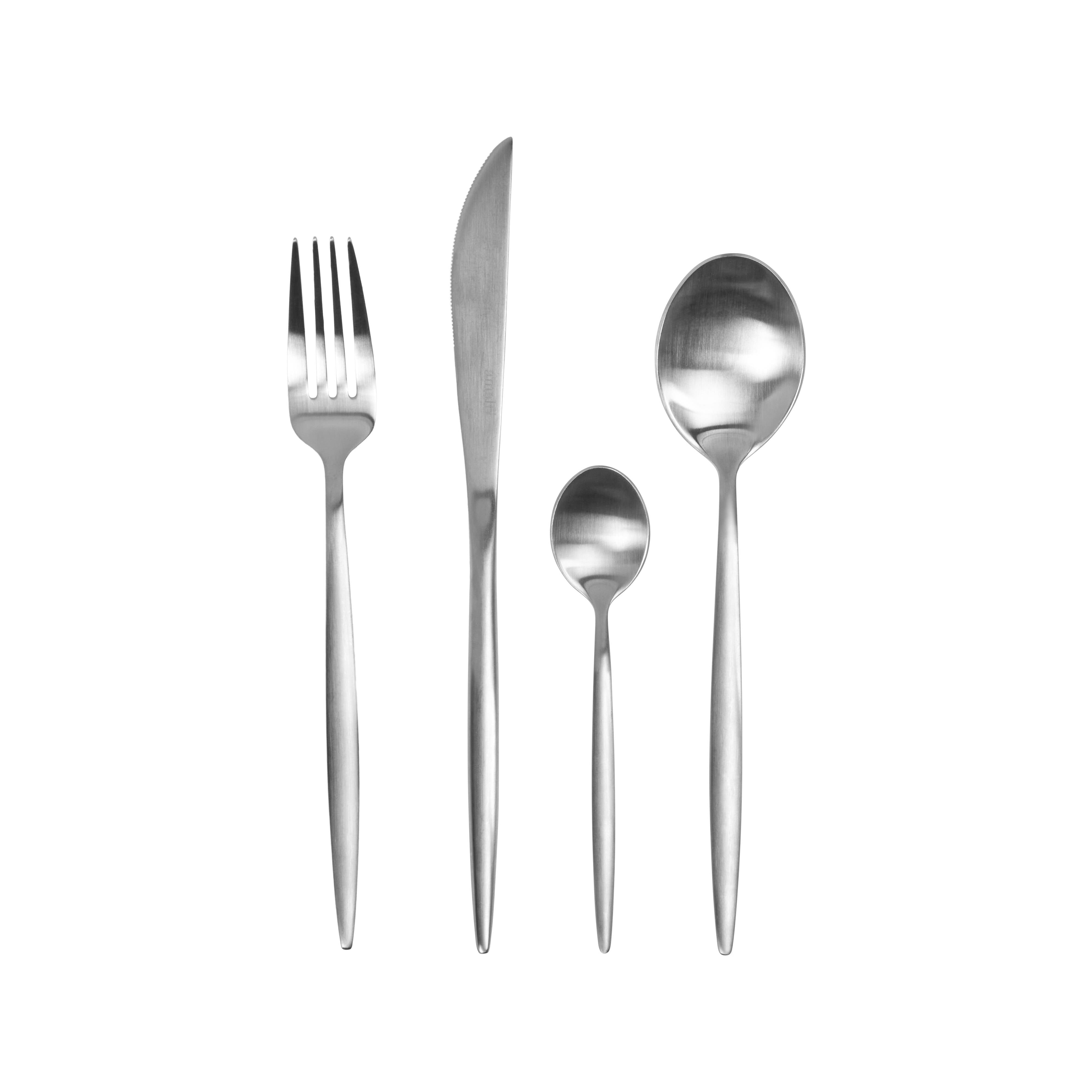 Amalfi 16 Piece Form Cutlery Set Stainless Steel