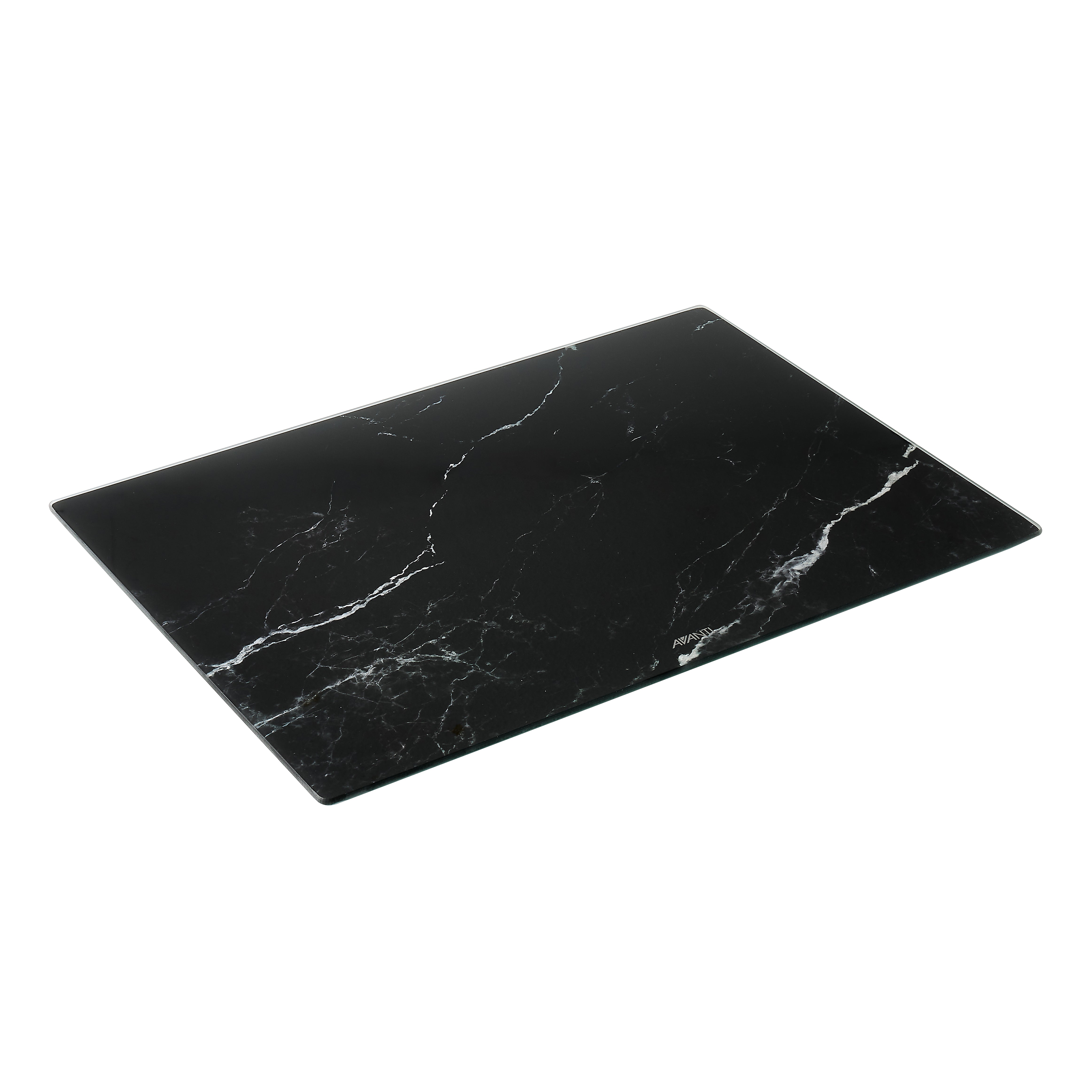 Avanti Tempered Glass Surface Protector - Black Marble 30 x 40cm
