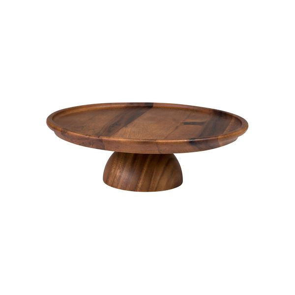 Moda Brooklyn Acacia Cake Stand (305mm √ò x 100mm H) (305x100mm)