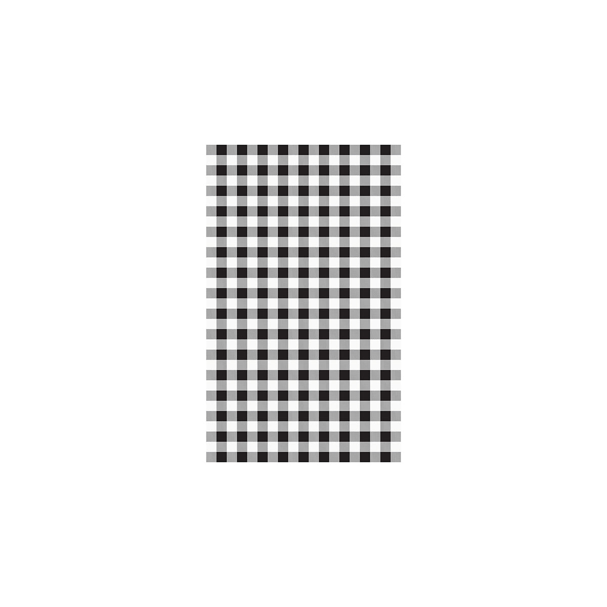 Chef Inox Greaseproof Paper Gingham Black 190x310mm (200 Sheet)