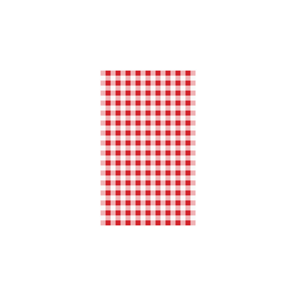 Chef Inox Greaseproof Paper Gingham Red 190x310mm (200 Sheet)