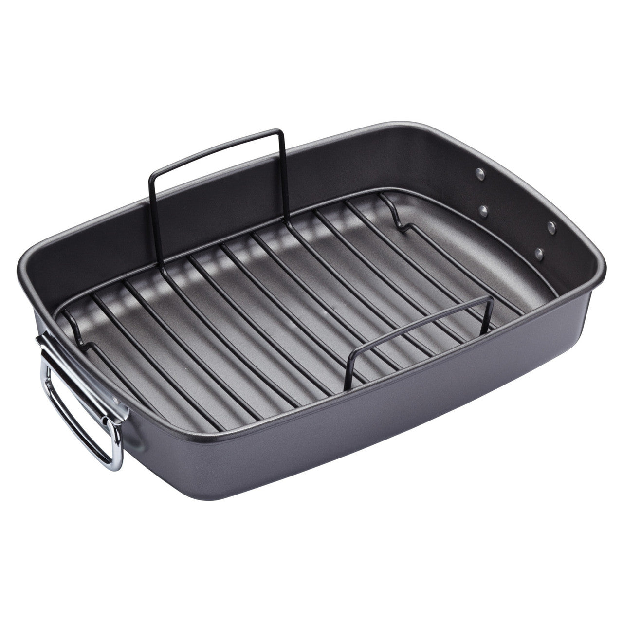 MasterCraft Non Stick Roaster with Rack 40 x 28cm