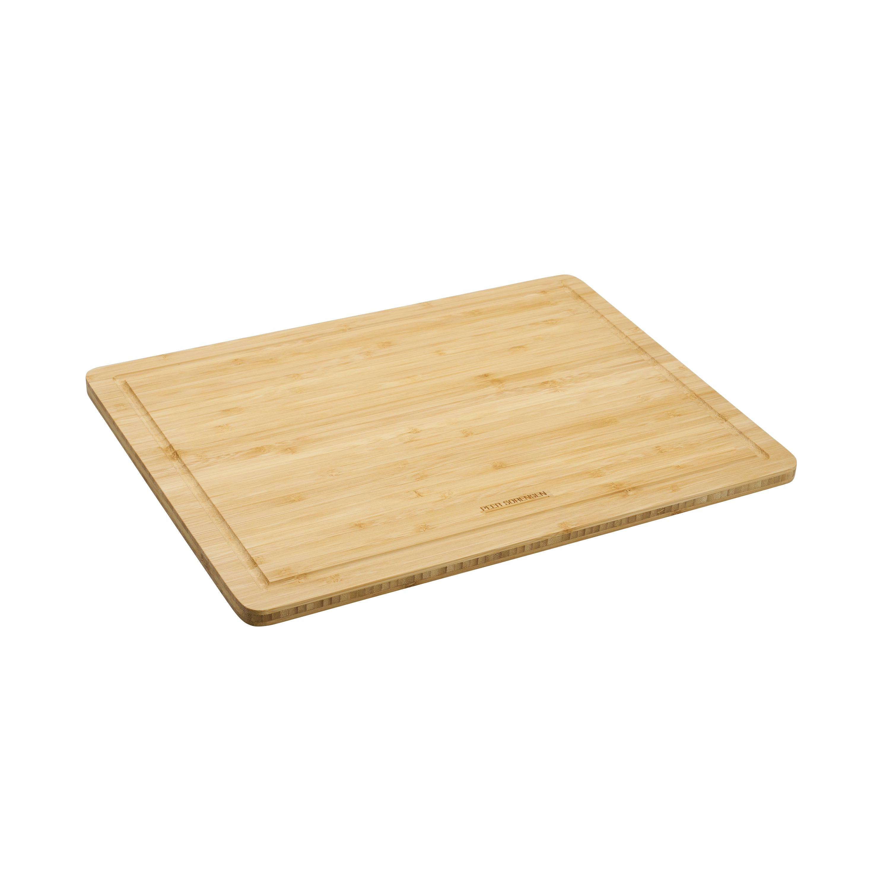 Peer Sorensen Tri-Ply Cutting Board with Juice Groove 39x29x1.2cm - Bamboo